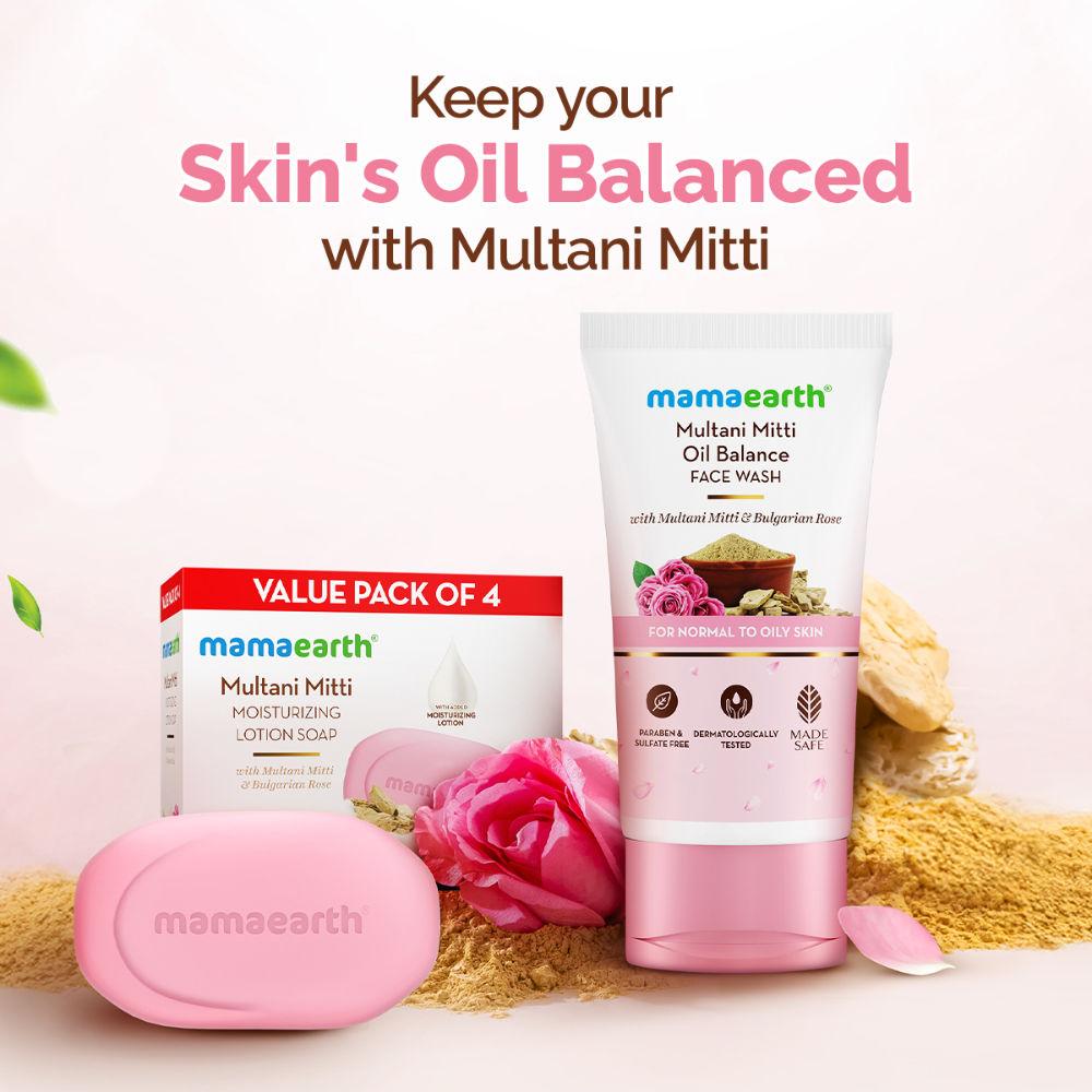 Mamaearth Multani Mitti Oil Balance Face Wash