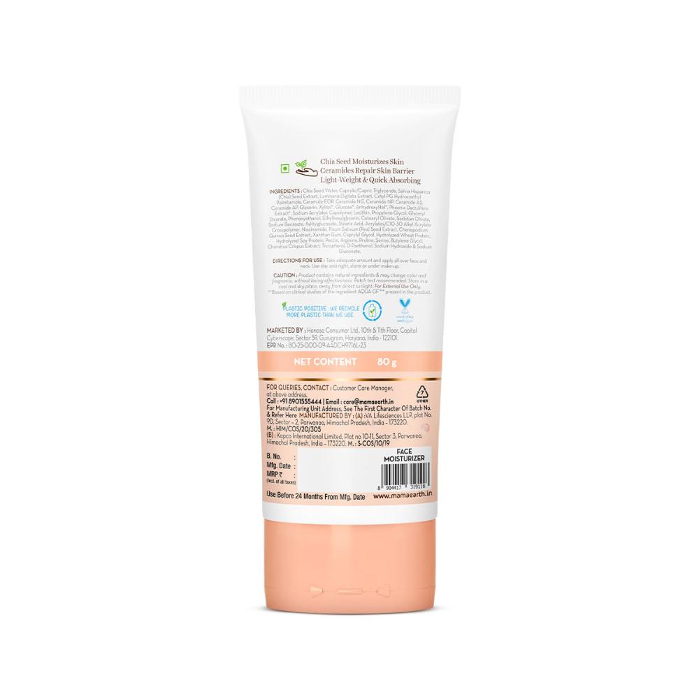 Mamaearth Chia Seed and Ceramides Oil-Free Moisturizer for a Hydrated Glow
