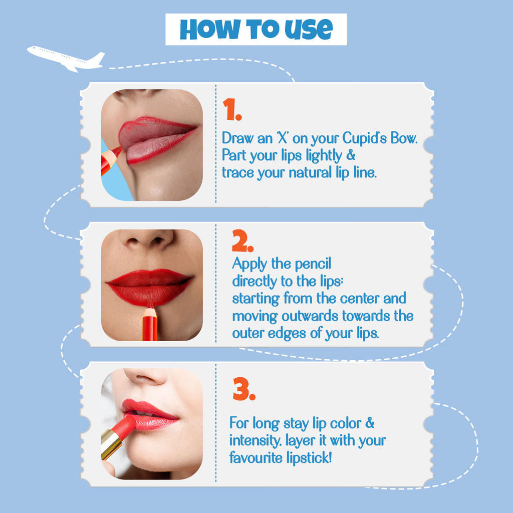 LoveChild Masaba Passport Pucker Matte Lip Liner