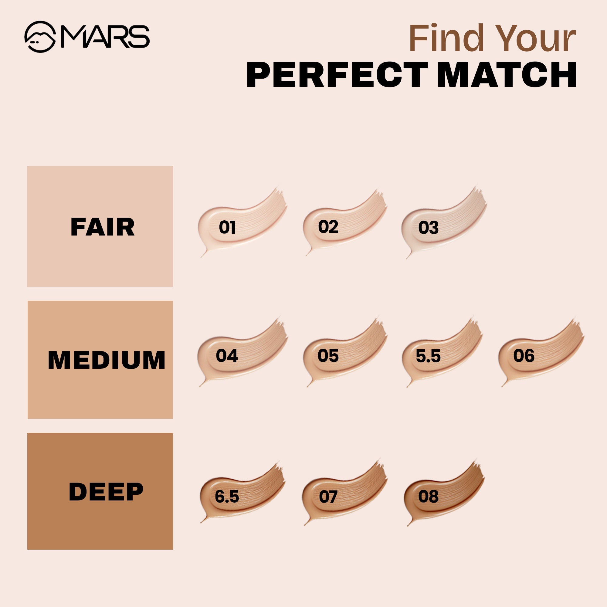 MARS SPF50 PA++++ High Coverage Liquid Foundation