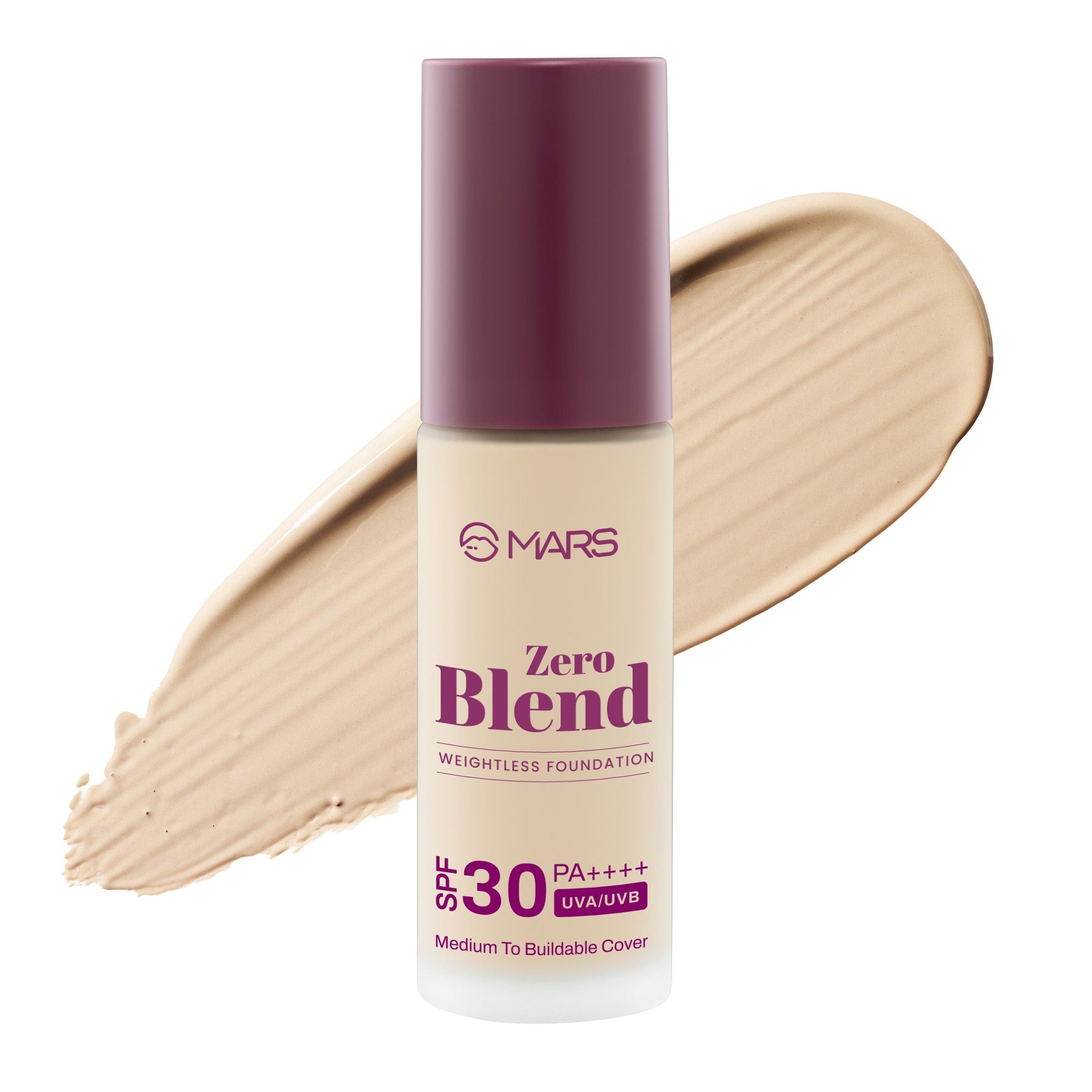 MARS SPF30 PA+++ Zero Blend Weightless Foundation