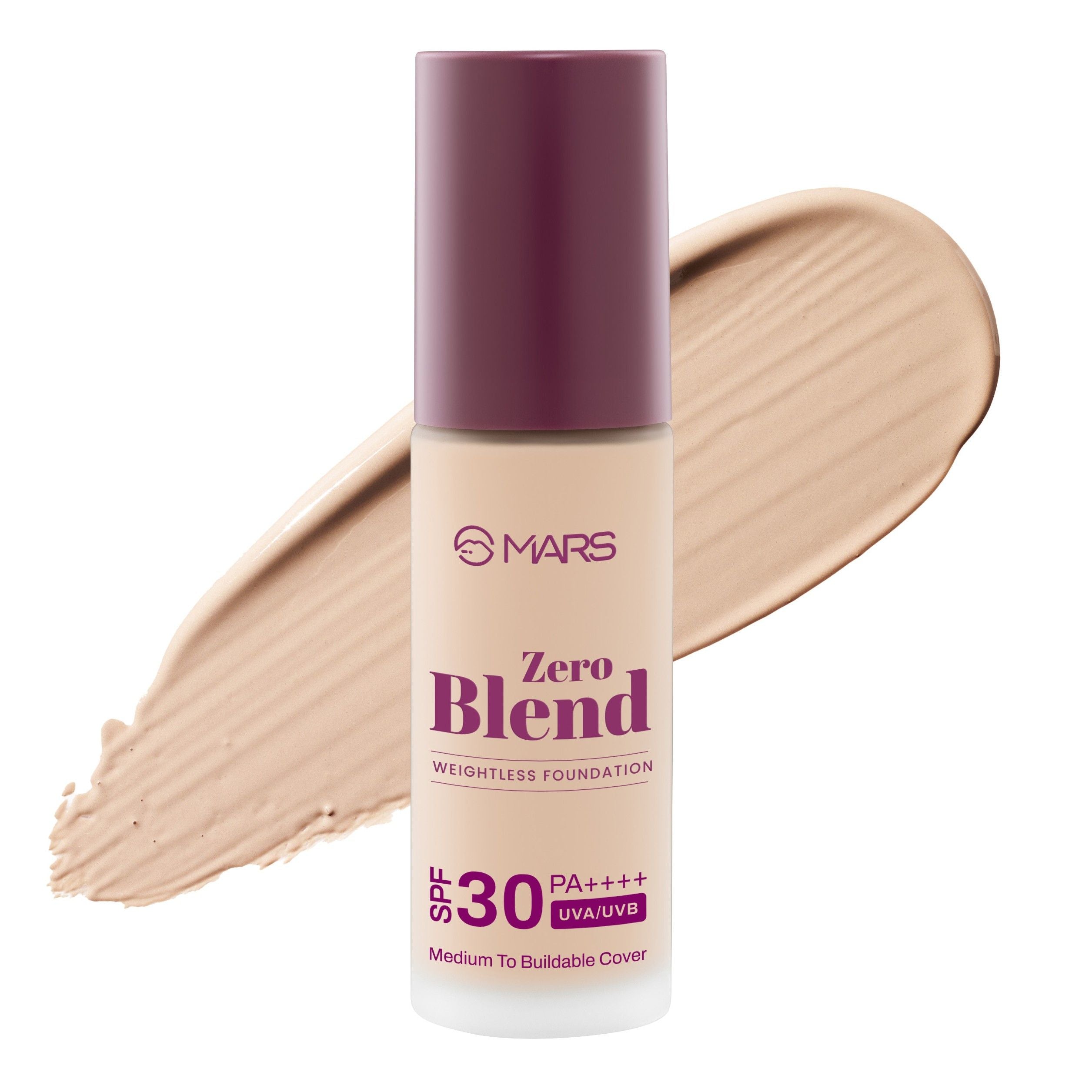 MARS SPF30 PA+++ Zero Blend Weightless Foundation