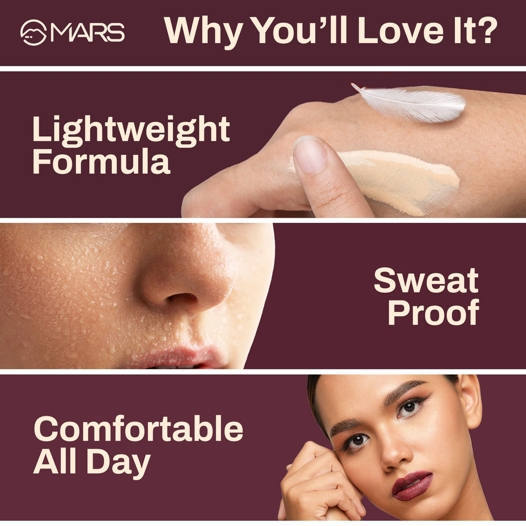 MARS SPF30 PA+++ Zero Blend Weightless Foundation