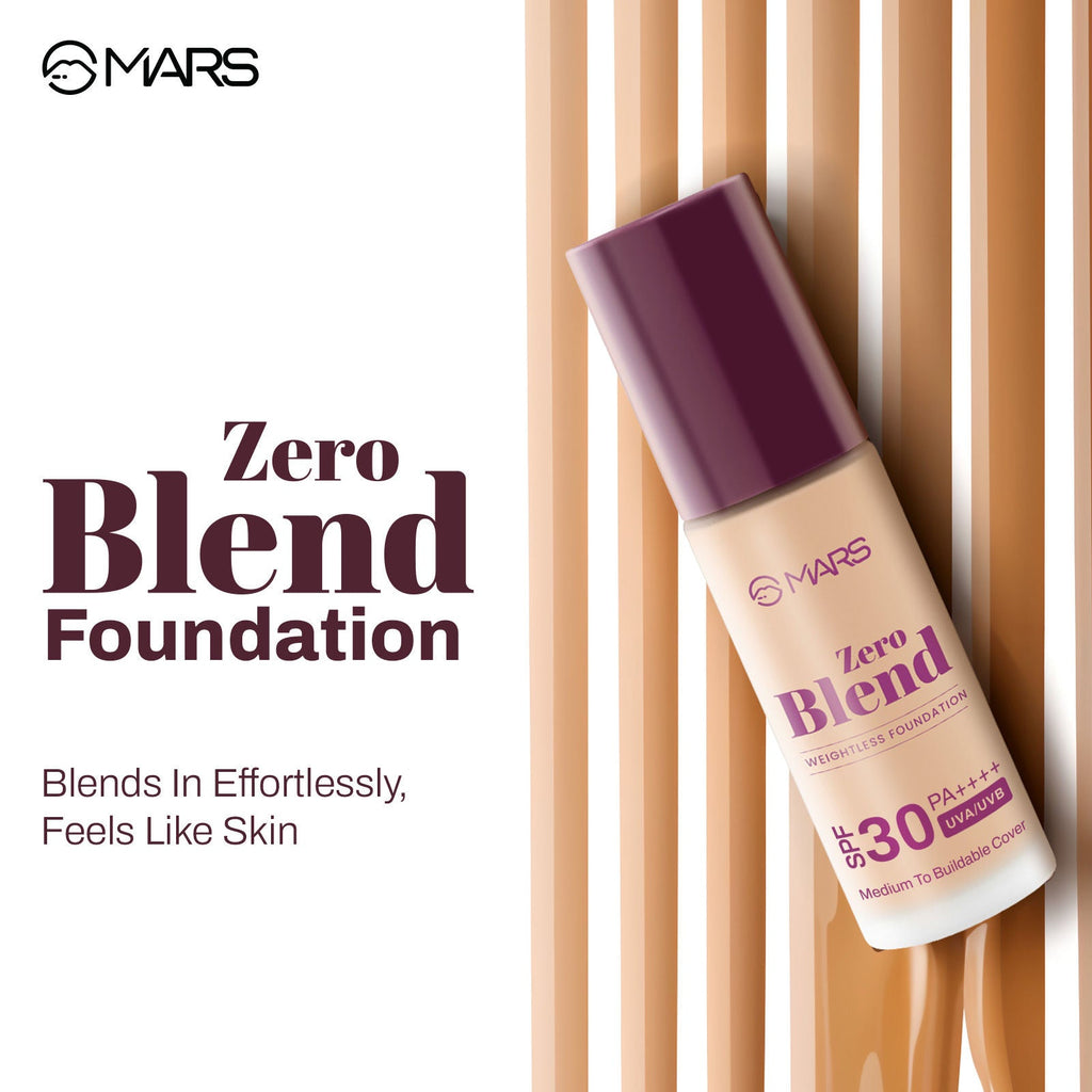 MARS SPF30 PA+++ Zero Blend Weightless Foundation