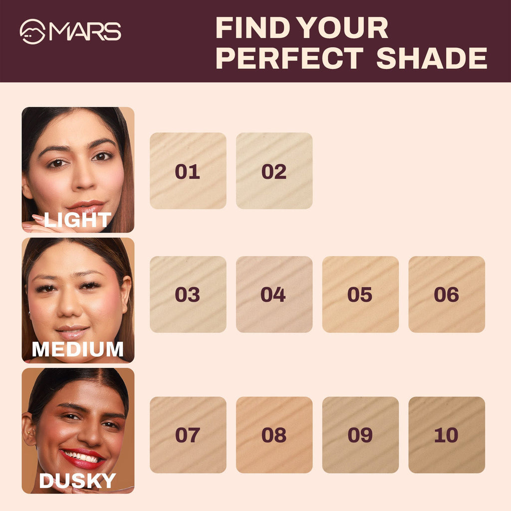 MARS SPF30 PA+++ Zero Blend Weightless Foundation