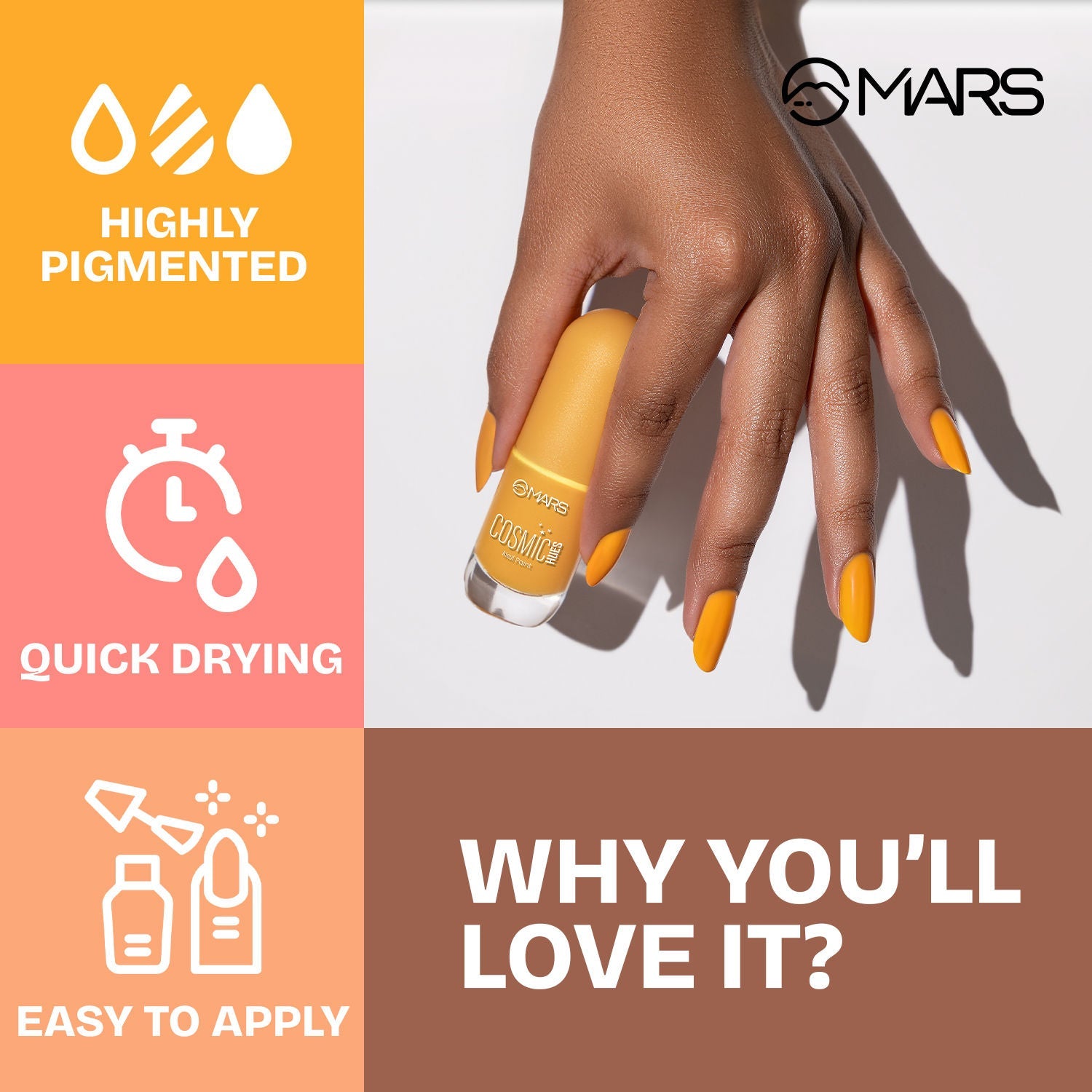 MARS Cosmic Hues Nail Paint