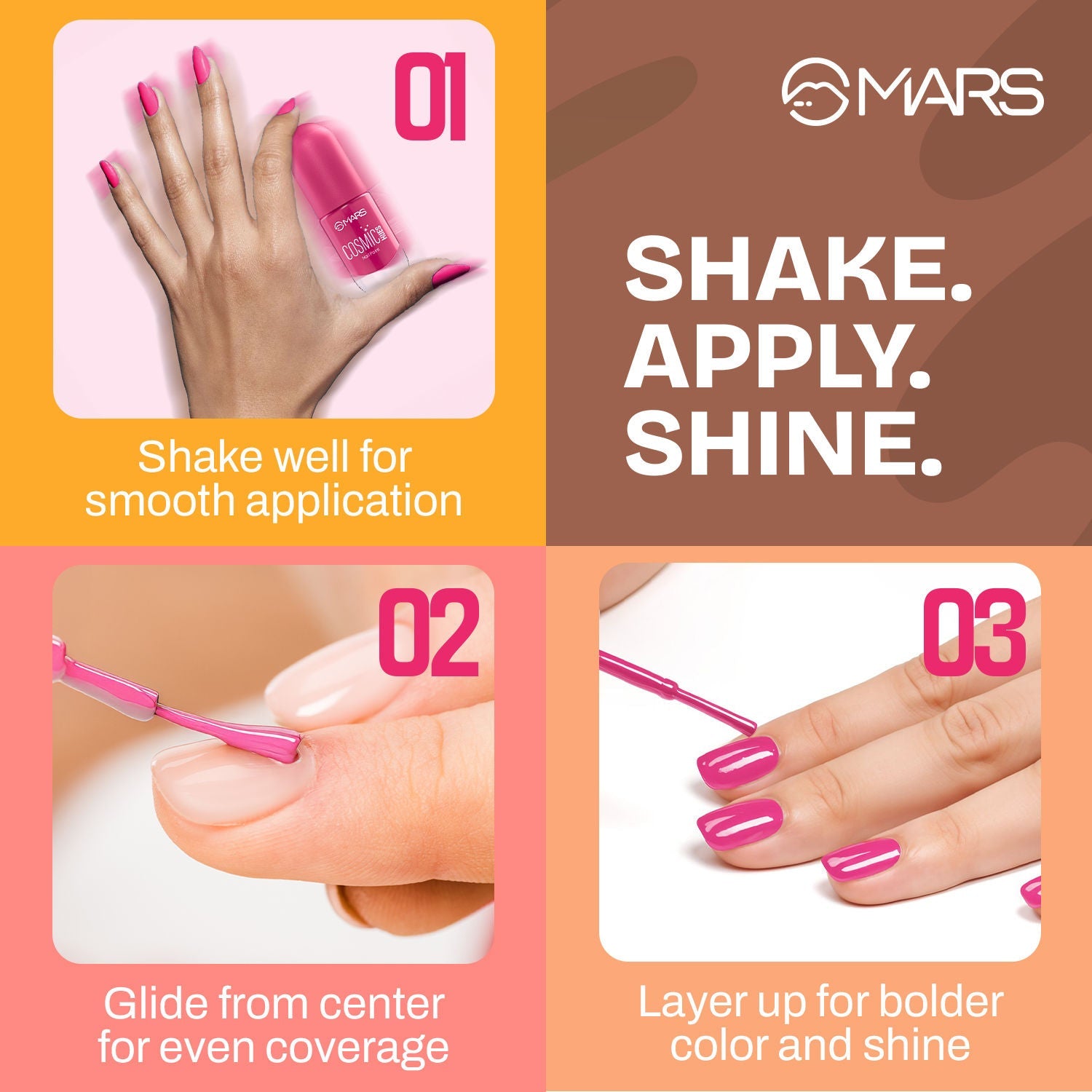 MARS Cosmic Hues Nail Paint