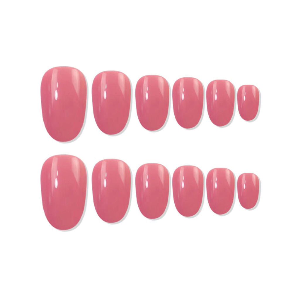 Shills Professional Reusable Oval Press On Nails - Peach