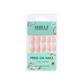 Shills Professional Reusable Oval Press On Nails - Beige