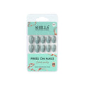Shills Professional Reusable Oval Press On Nails - Blue