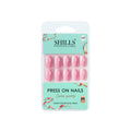 Shills Professional Reusable Oval Press On Nails - Pink