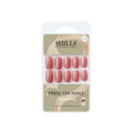 Shills Professional Reusable Square Press On Nails - Peach