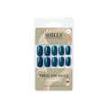 Shills Professional Reusable Square Press On Nails - Turquoise