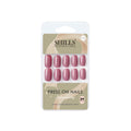 Shills Professional Reusable Square Press On Nails - Pink