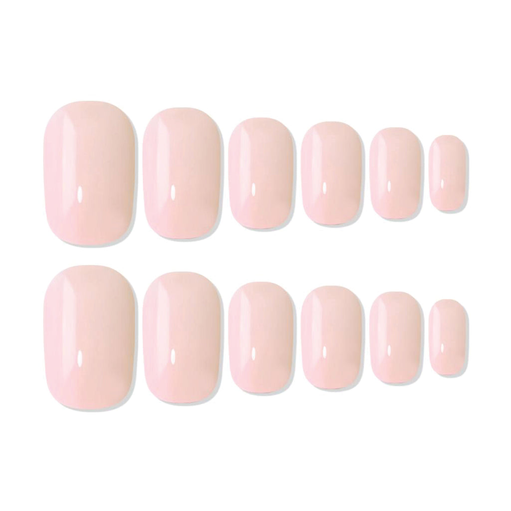 Shills Professional Reusable Square Press On Nails - Beige