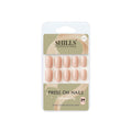 Shills Professional Reusable Square Press On Nails - Peach