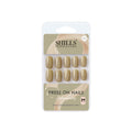 Shills Professional Reusable Square Press On Nails - Beige