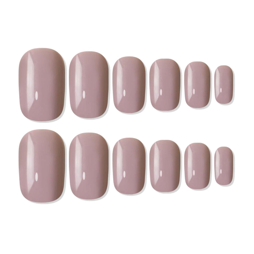 Shills Professional Reusable Square Press On Nails - Lavender