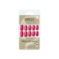 Shills Professional Reusable Square Press On Nails - Red