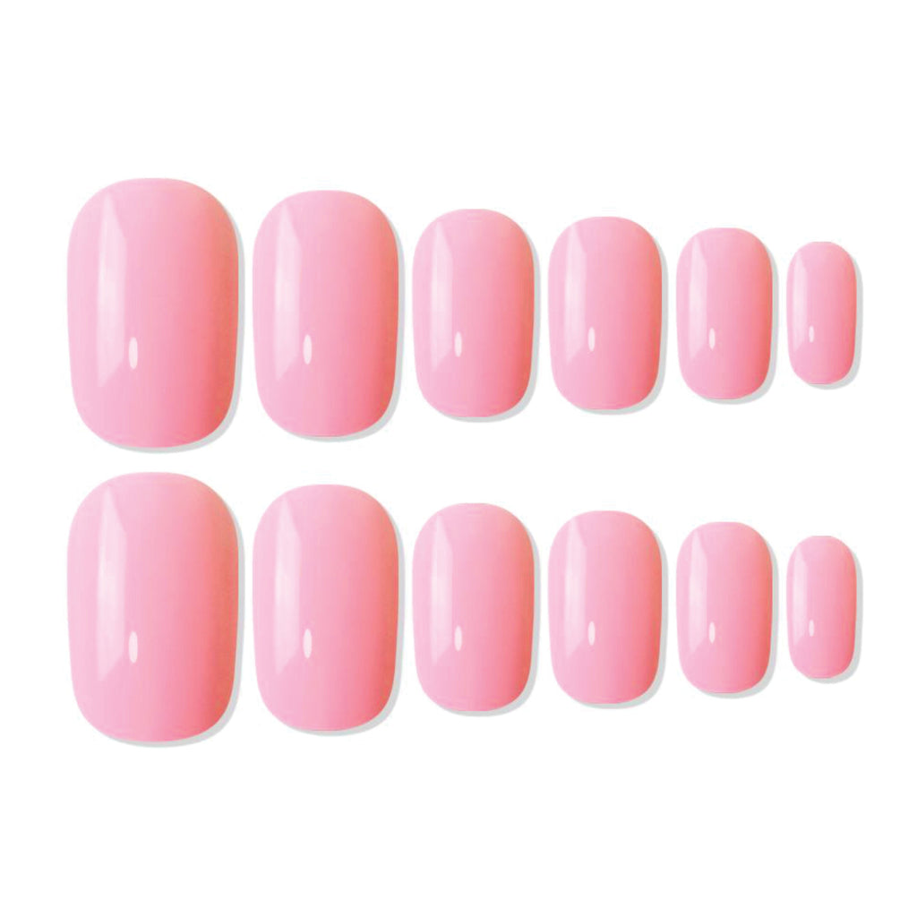 Shills Professional Reusable Square Press On Nails - Pink