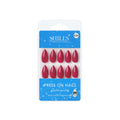 Shills Professional Reusable Almond Press On Nails - Pink