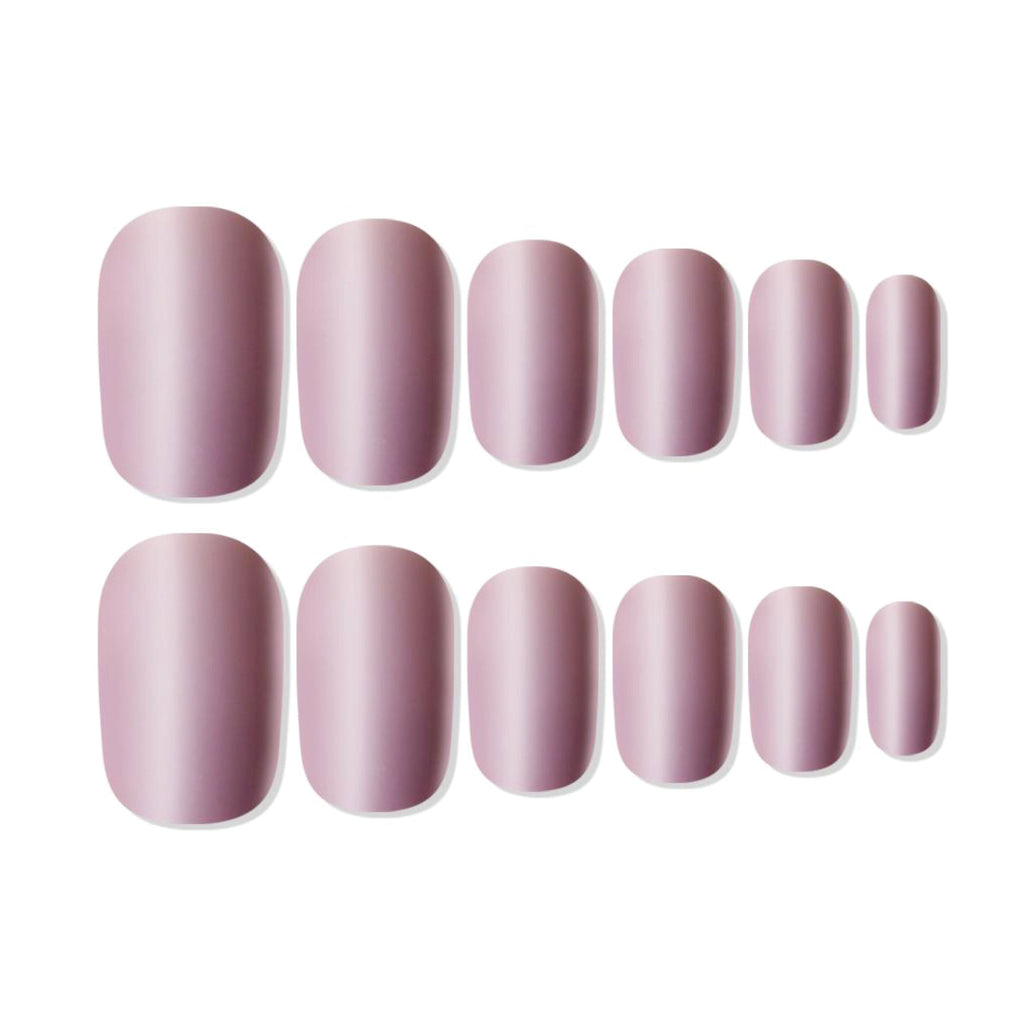Shills Professional Reusable Square Press On Nails - Peach