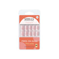 Shills Professional Reusable French Square Press On Nails - Pink