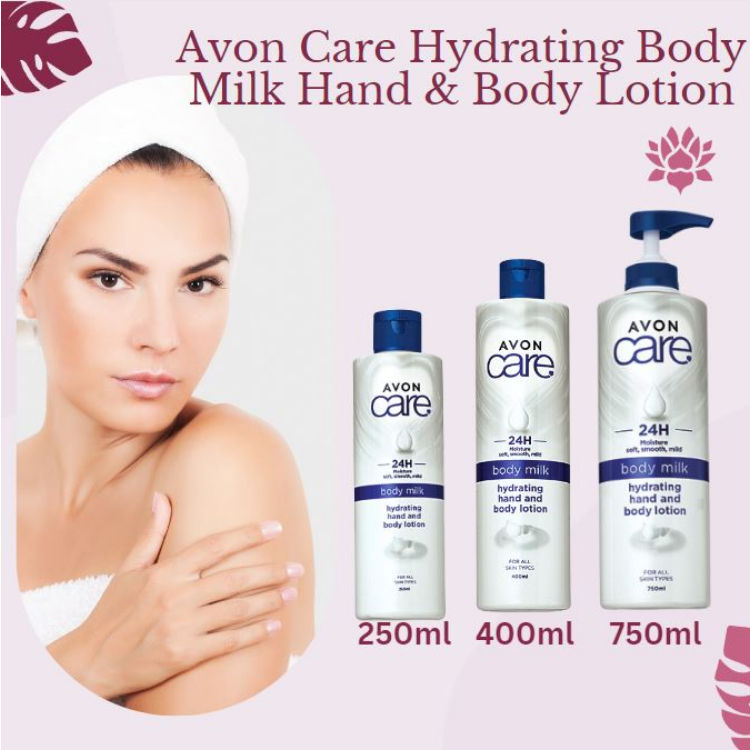 Avon Care Hydrating Milk Hand And Body Lotion
