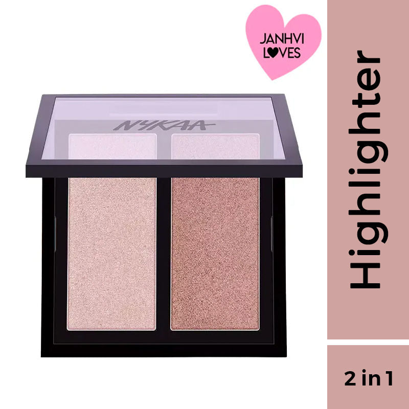 Nykaa Cosmetics Glow Getter Highlighting & Illuminating Duo Palette