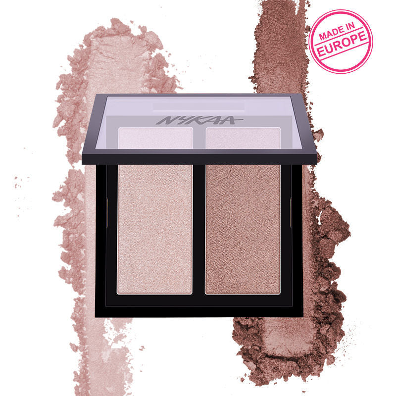 Nykaa Cosmetics Glow Getter Highlighting & Illuminating Duo Palette