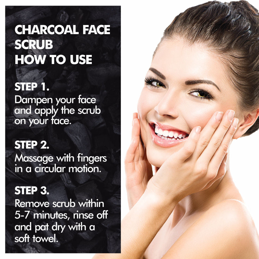 Nuerma Science Activated Charcoal Face Scrub