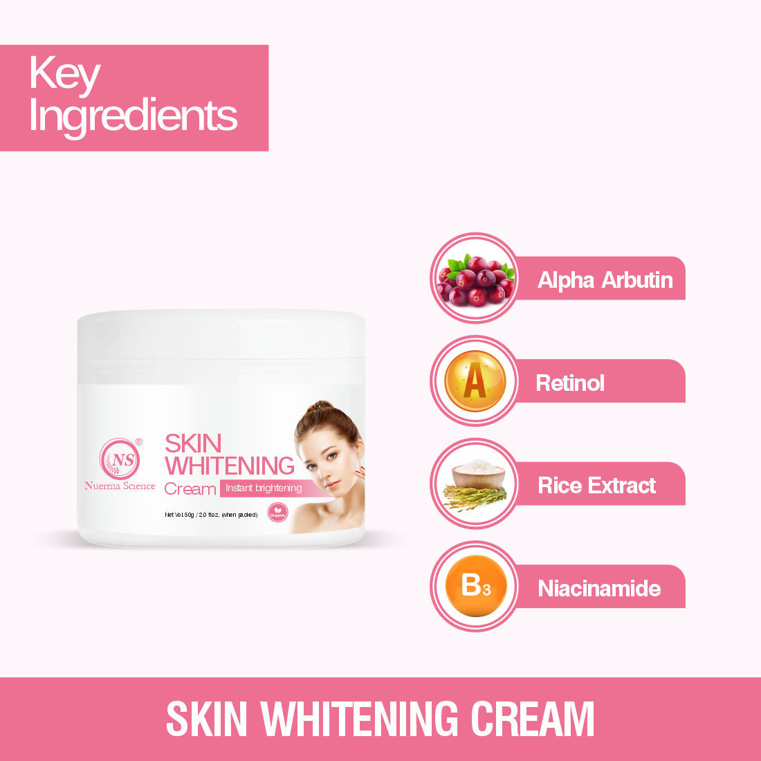 Nuerma Science Skin Whitening Cream