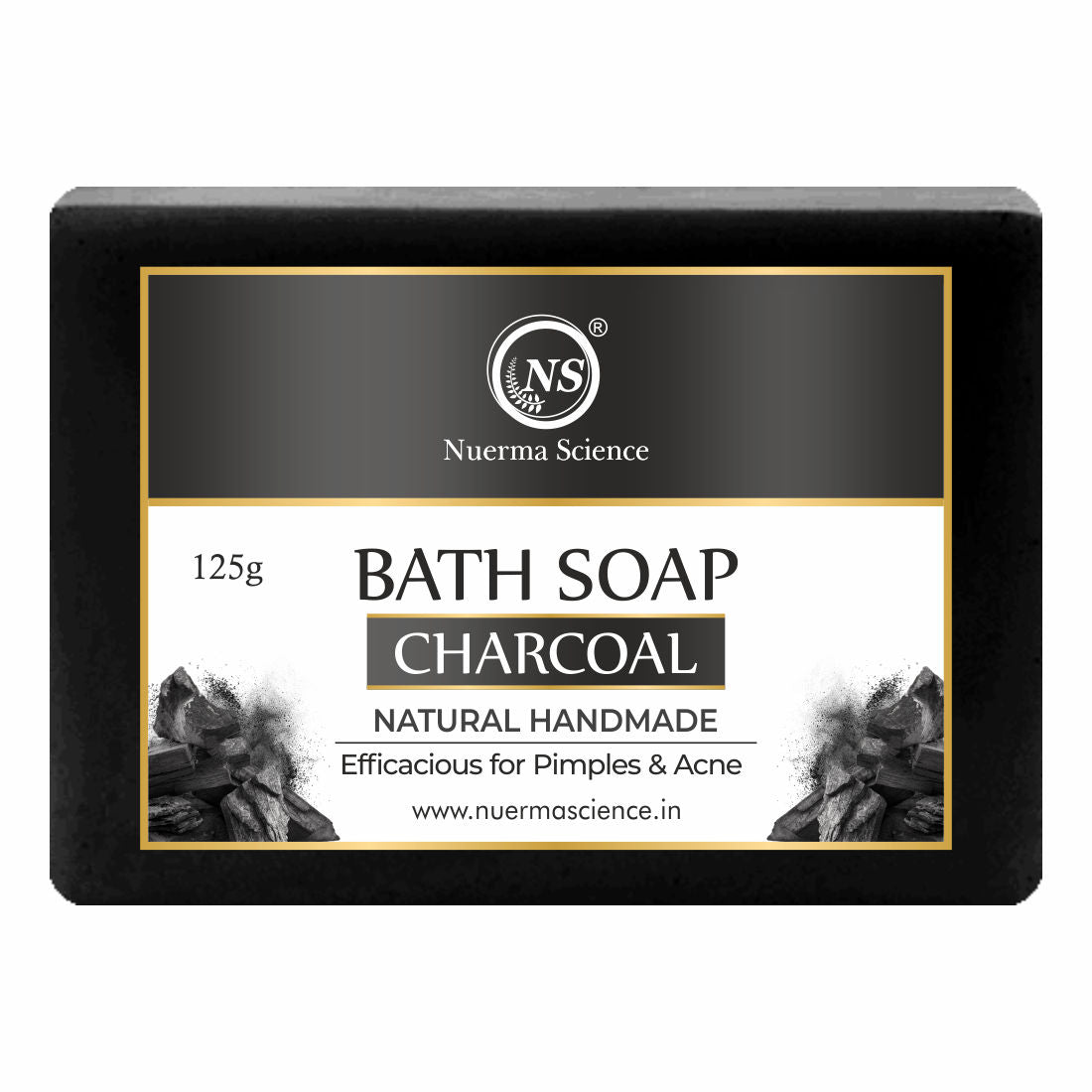 Nuerma Science Natural Charcoal Handmade Soap