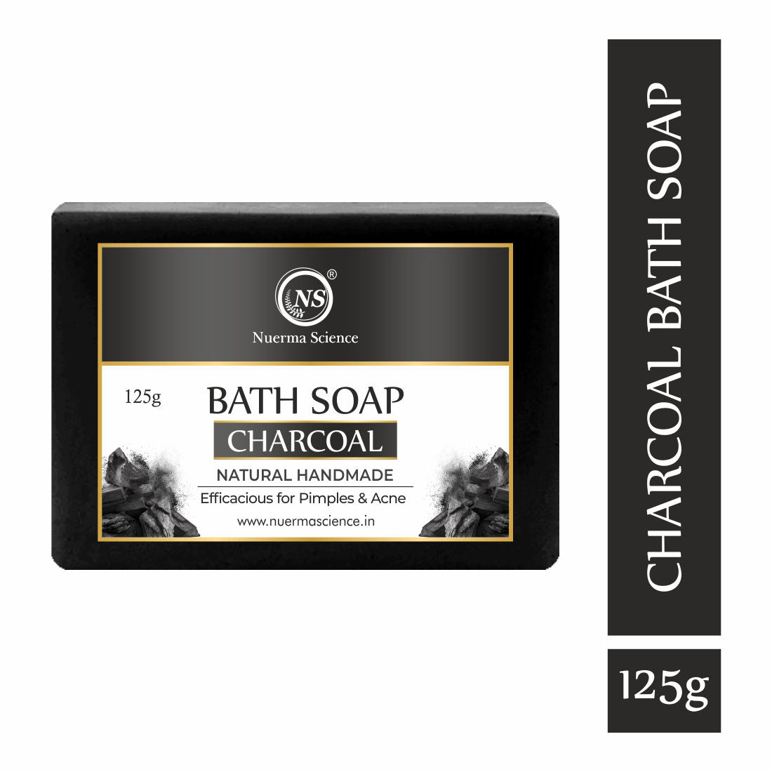 Nuerma Science Natural Charcoal Handmade Soap