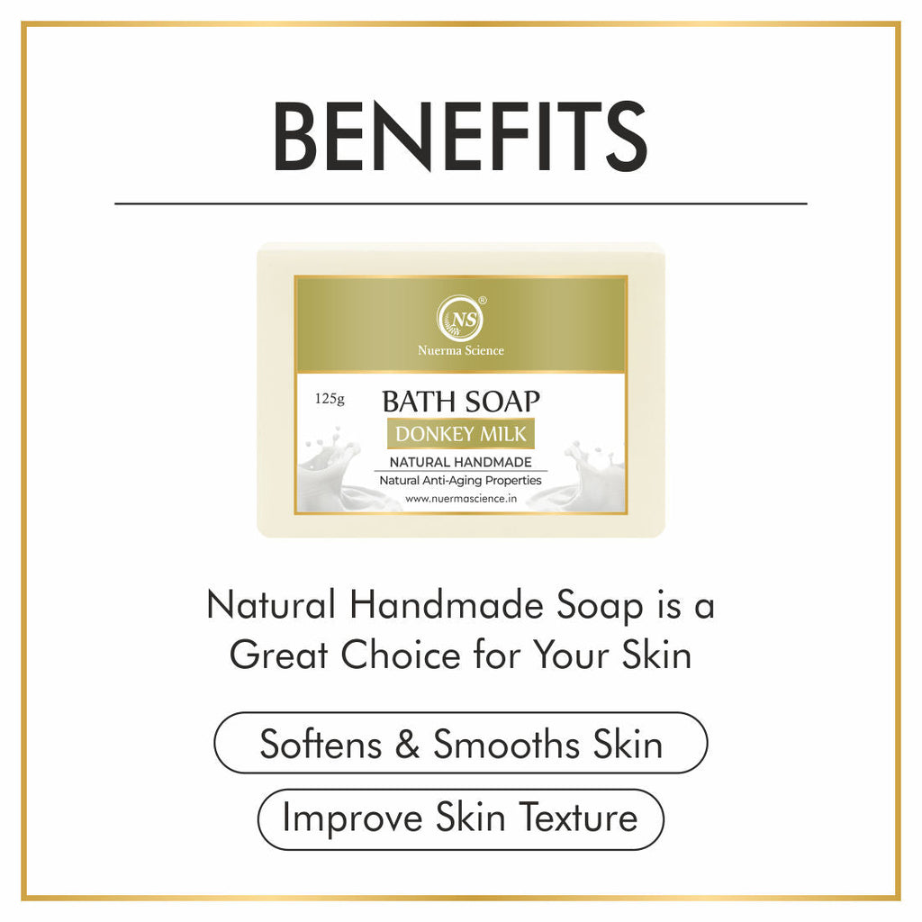 Nuerma Science Natural Donkey Milk Handmade Soap