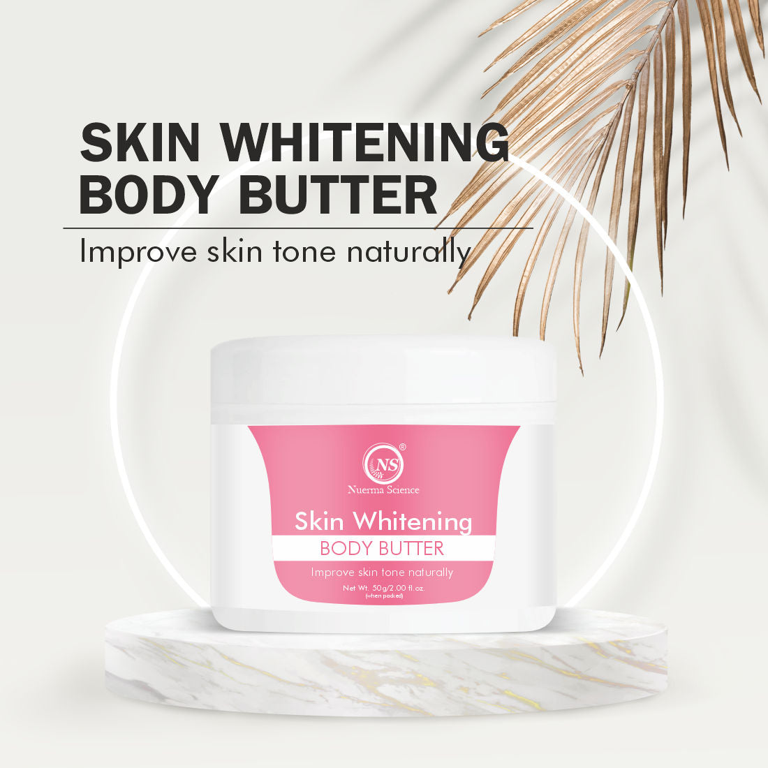 Nuerma Science Skin Whitening Cold Body Butter Cream