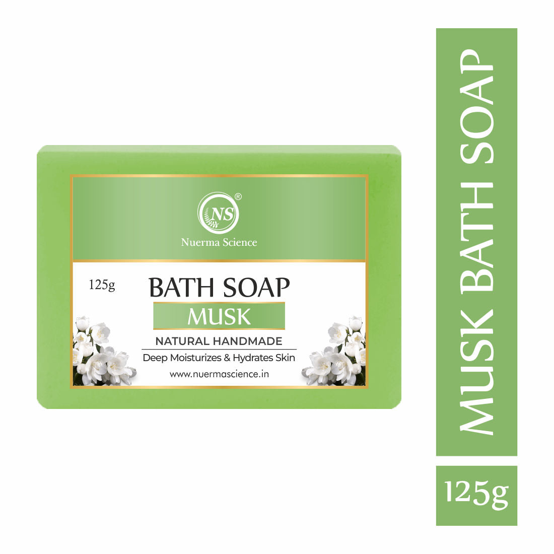 Nuerma Science Natural Musk Handmade Bath Soap