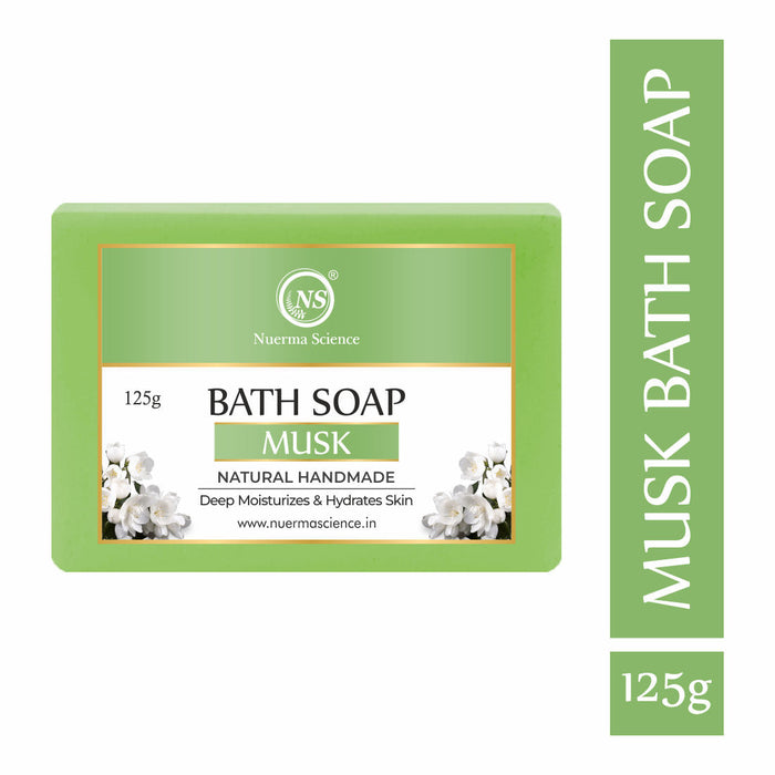 Nuerma Science Natural Musk Handmade Bath Soap