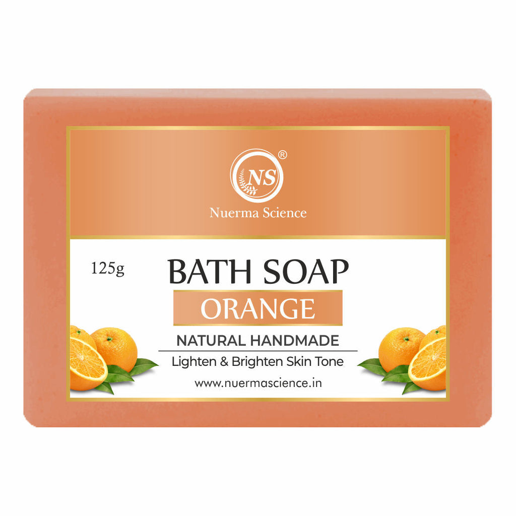 Nuerma Science Natural Orange Handmade Bath Soap