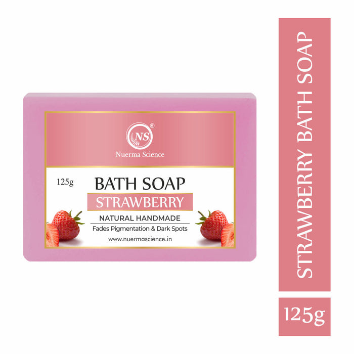 Nuerma Science Natural Strawberry Handmade Bath Soap