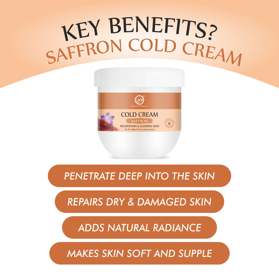 Nuerma Science Saffron Cold Cream