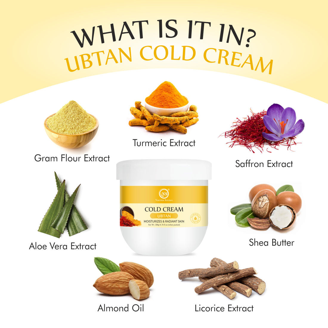 Nuerma Science Ubtan Nourishing Cold Cream