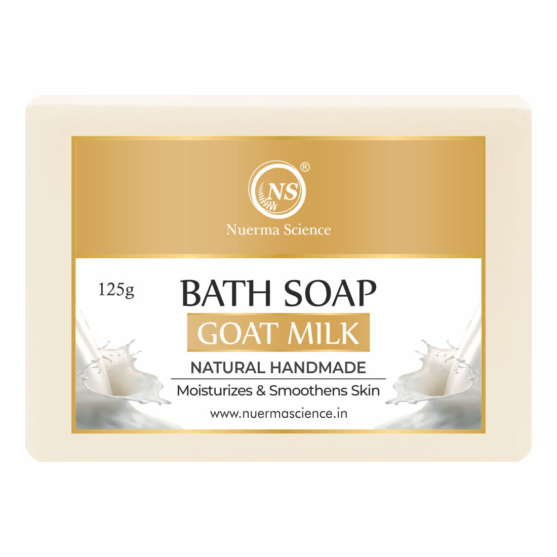 Nuerma Science Natural Goat Milk Handmade Bath Soap