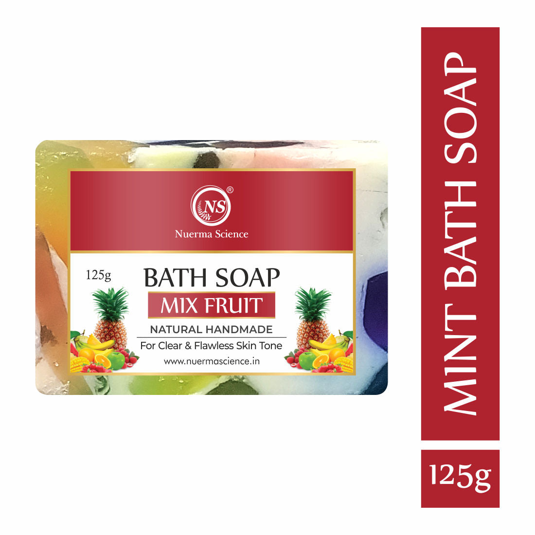 Nuerma Science Natural Mix Fruit Handmade Soap