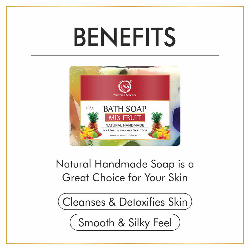 Nuerma Science Natural Mix Fruit Handmade Soap