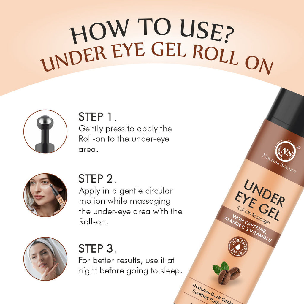 Nuerma Science Under Eye Gel for Dark Circles Removal