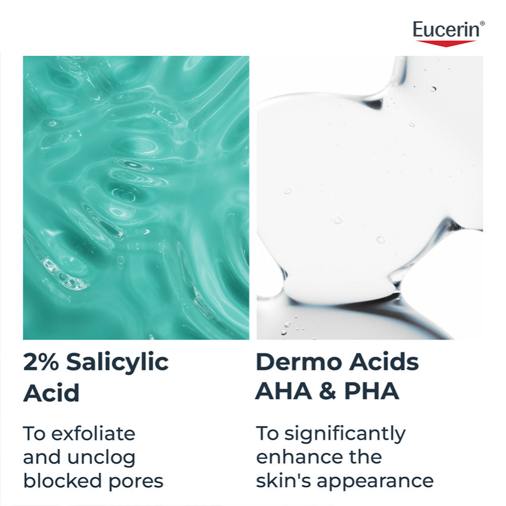 Eucerin Dermopurifyer Oil Control 3X Effect Cleansing Gel For Blemish & Acne-Prone Skin