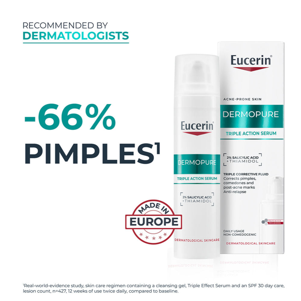 Eucerin DermoPurifyer Oil Control Face Serum-Thiamidol & Salicylic Acid For Acne-Prone Skin