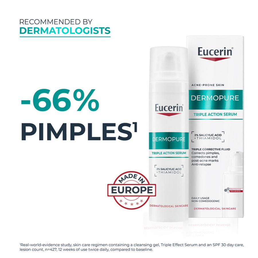 Eucerin DermoPurifyer Oil Control Face Serum-Thiamidol & Salicylic Acid For Acne-Prone Skin