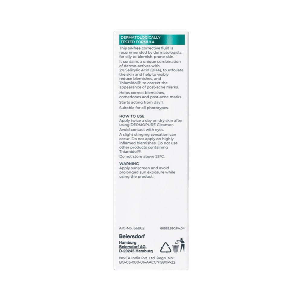 Eucerin DermoPurifyer Oil Control Face Serum-Thiamidol & Salicylic Acid For Acne-Prone Skin